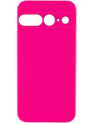 Чохол silicone cover lakshmi full camera (aaa) для google pixel 7 pro рожевий / barbie pink