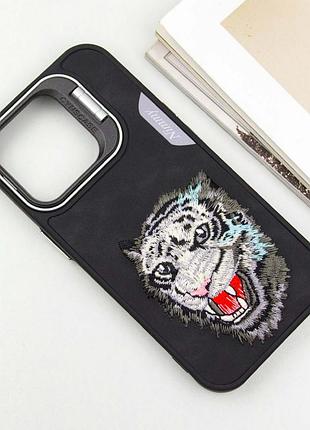 Tpu+pc чохол friends для apple iphone 16 pro (6.3") black tiger