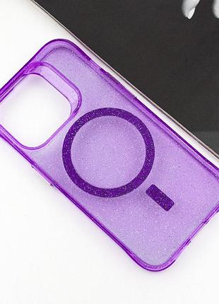 Чохол tpu radiance with magsafe для apple iphone 12 pro max (6.7") purple