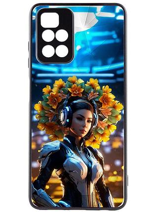 Tpu+pc чохол prisma ladies для xiaomi redmi 10 cyberpunk
