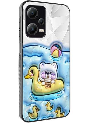 Tpu+pc чохол prisma fluffie для xiaomi poco x5 5g / note 12 5g ducklings