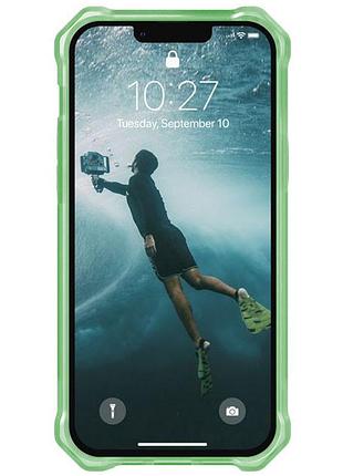 Чехол tpu uag essential armor для apple iphone 11 pro max (6.5") зеленый 4