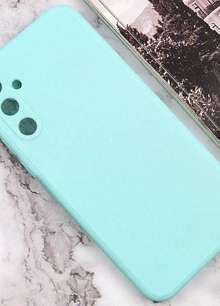 Силиконовый чехол candy full camera для samsung galaxy a55 зеленый / menthol