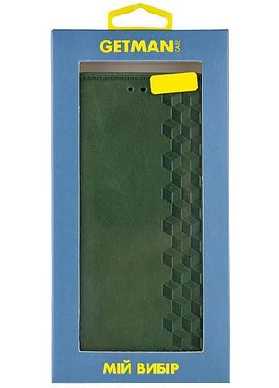 Кожаный чехол-книжка getman cubic (pu) для xiaomi redmi a5 (europe version) зеленый