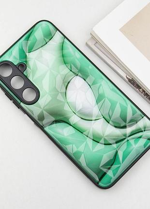 Tpu+pc чохол prisma bubblegum для samsung galaxy a05s 3d green