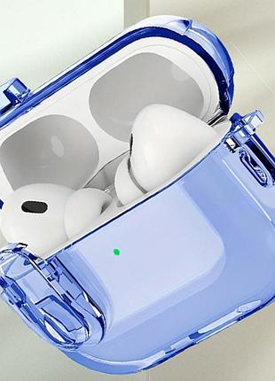 Футляр tpu colorful для наушников airpods pro 2 / pro blue