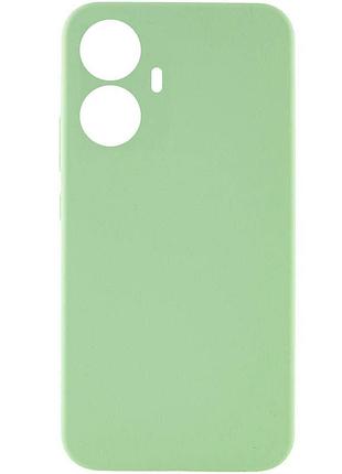 Чехол silicone cover lakshmi full camera (aaa) для realme 10 pro+ мятный / mint