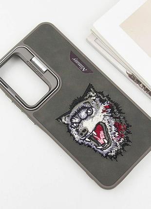 Tpu+pc чохол friends для xiaomi redmi note 13 pro 4g / poco m6 pro 4g grey wolf