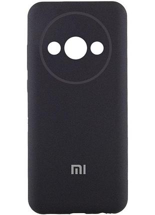 Чехол silicone cover lakshmi full camera (aa) with logo для xiaomi redmi a3 черный / black