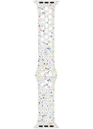 Ремінець nike sport band для apple watch 42(ser.1-3)/44/45/46/49mm pure platinum
