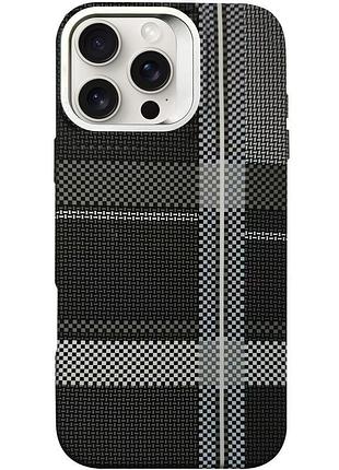 Tpu чехол pixel craft with magsafe для apple iphone 16 pro (6.3") urban plaid