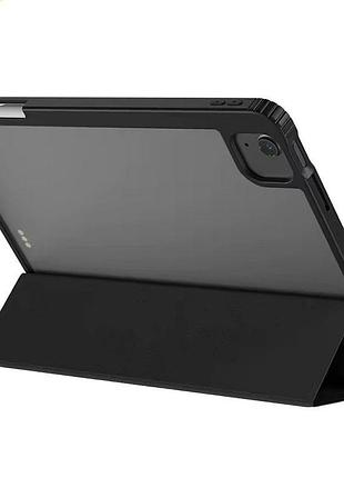 Чехол-книжка blueo ape case для apple ipad 10.2" (2019) (2020) (2021) черный