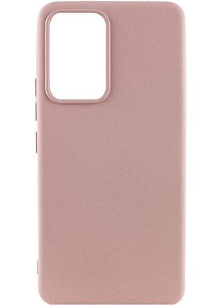 Чехол silicone cover lakshmi (aaa) для xiaomi 12t / 12t pro розовый / pink sand