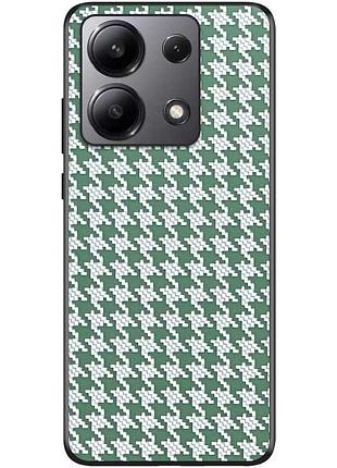 Чехол tpu+pc grid для xiaomi redmi note 13 pro 4g / poco m6 pro 4g / note 14s green