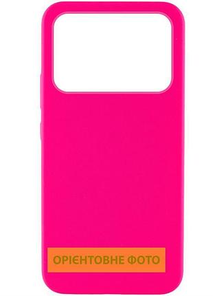 Чехол silicone cover lakshmi (aaa) для xiaomi poco x6 / note 13 pro 5g розовый / barbie pink