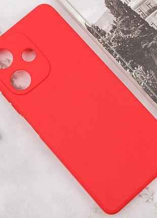 Силиконовый чехол candy full camera для infinix hot 30 play красный / red