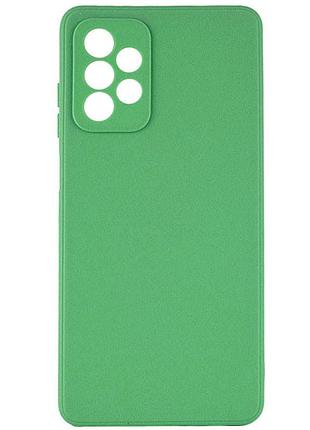 Силиконовый чехол candy full camera для samsung galaxy a32 5g зеленый / green
