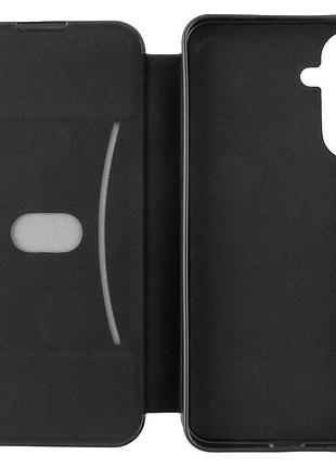 Шкіряний чохол-книжка belora для samsung galaxy a55 black