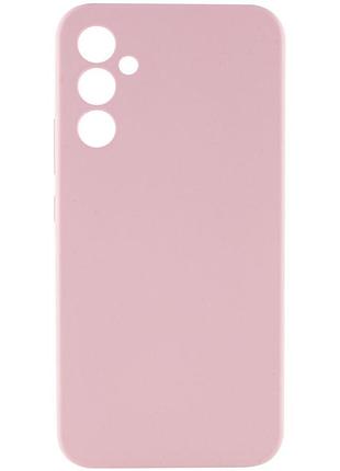 Чехол silicone cover lakshmi full camera (aaa) для samsung galaxy s23 fe розовый / pink sand