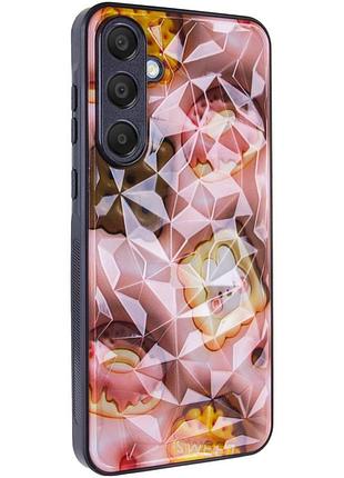 Tpu+pc чехол prisma fluffie для samsung galaxy a56 5g sweet