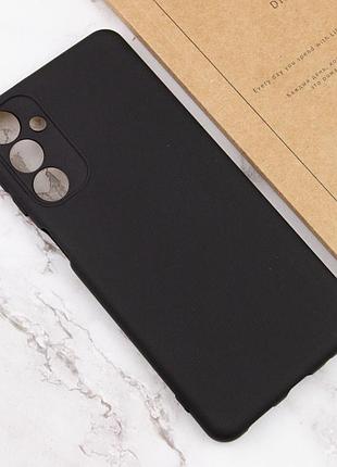 Чехол tpu getman liquid silk full camera для samsung galaxy a24 4g черный / black