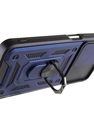 Чехол ummi camshield serge ring для xiaomi redmi 10 синий