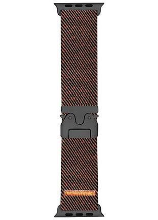 Ремешок nylon new design для apple watch 38/40/41/42mm(ser.10) brown