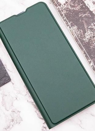 Кожаный чехол-книжка getman elegant (pu) для google pixel 6 зеленый