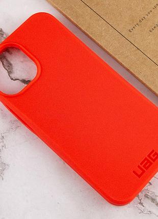 Чехол uag outback bio для apple iphone 12 pro max (6.7") красный