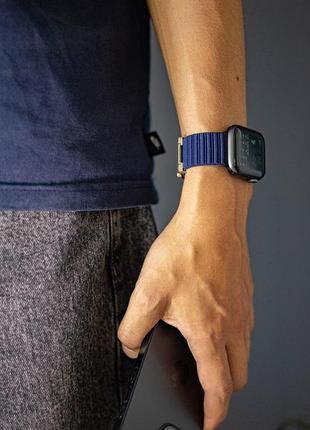 Ремешок alpine loop new design для apple watch 38/40/41/42mm(ser.10) blue