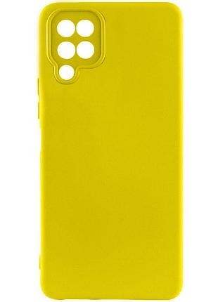 Чехол silicone cover lakshmi full camera (a) для samsung galaxy m33 5g желтый / flash