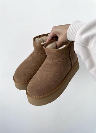 Ultra mini platform ginger suede+ 🧡 2