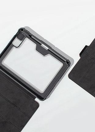 Чехол-книжка nillkin bumper pro multi-angle для apple ipad pro 11" (2024-25) black
