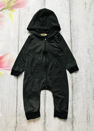 Крутий комбінезон чоловічок з капюшоном 1-2роки