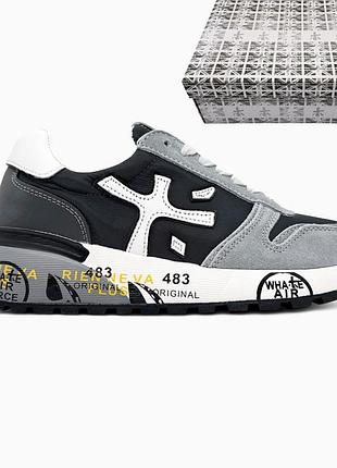 Premiata mick grey/black