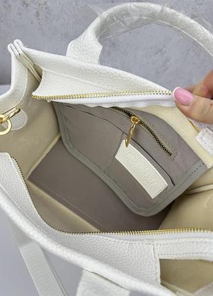 Marc jacobs tote bag mini white 4