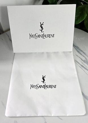 Коробка+пыль+документы маленький saint laurent есть