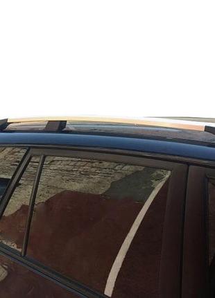Рейлинги хромированные для toyota rav 4 2006-2013 короткая база дуги на крышу алюминий пластиковые ножки ve-33