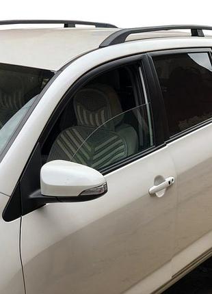 Рейлинги черные алюминиевые для toyota rav 4 2006-2013 крыши дуги для установки на авто ve-33