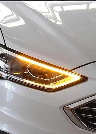 Передні фари fullled (2019-2022, 2 шт) для ford mondeo рр