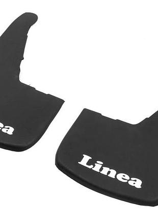 Оригинальные брызговики premium linea (2 шт) для fiat linea 2006-2018 гг