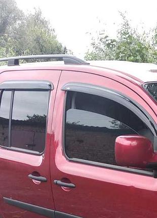Рейлинги skyport (черные) стандартная база для renault kangoo 2008-2020 гг