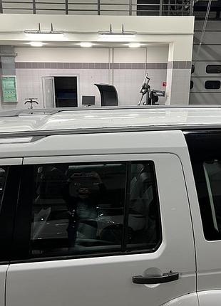 Рейлинги серые оригинальные для land rover discovery iv дуги на крышу алюминиевые для установки ve-33