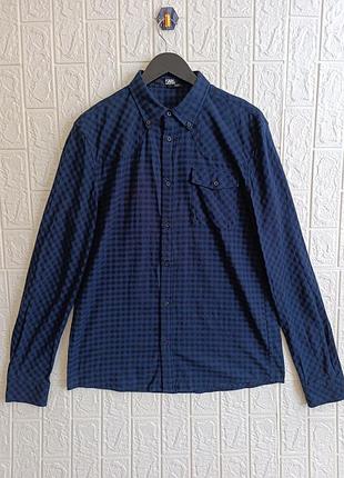 Мужская фланельная рубашка в клетку ralph lauren x Tommy hilfiger flannel shirt/мягкая/в клетку/фланель/хлопковая/из хлопка/