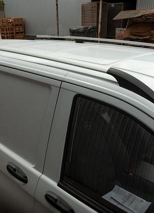 Рейлинги elite хром для mercedes vito v-class w447 2014- алюминиевые дуги на крышу для тюнинга авто ve-33