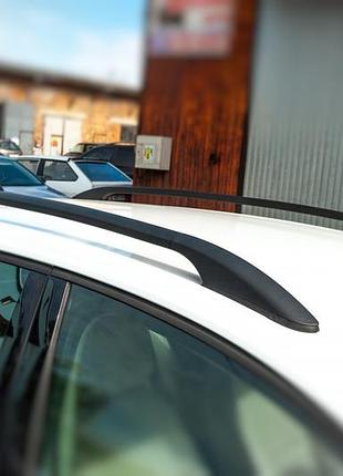 Рейлинги omsaline solid черные для volkswagen golf 7 e-golf 2шт дуги на крышу для установки багажа ve-33
