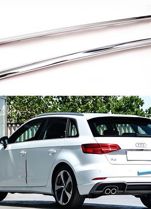 Рейлинги алюминиевые для audi a3 2012-2020 2 шт дуги на крышу самоклейка для тюнинга автомобиля ve-33