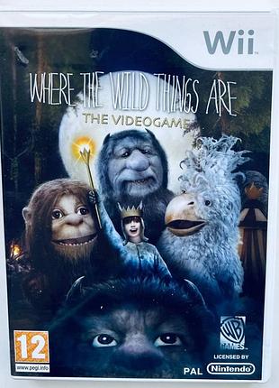 Where the wild things are the videogame, б/у, английская версия - диск для nintendo wii