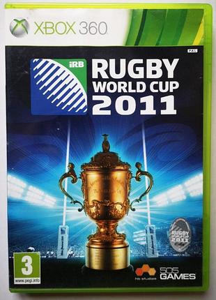 Rugby world cup 2011, б/в, англійська версія - диск для xbox 360