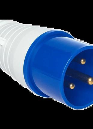 Uea 023 32а 220в 2р+е ip44 вилка переносная